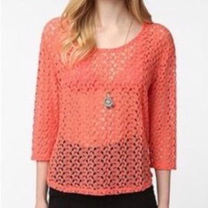 Urban Outfitters - Staring at Stars Coral Top